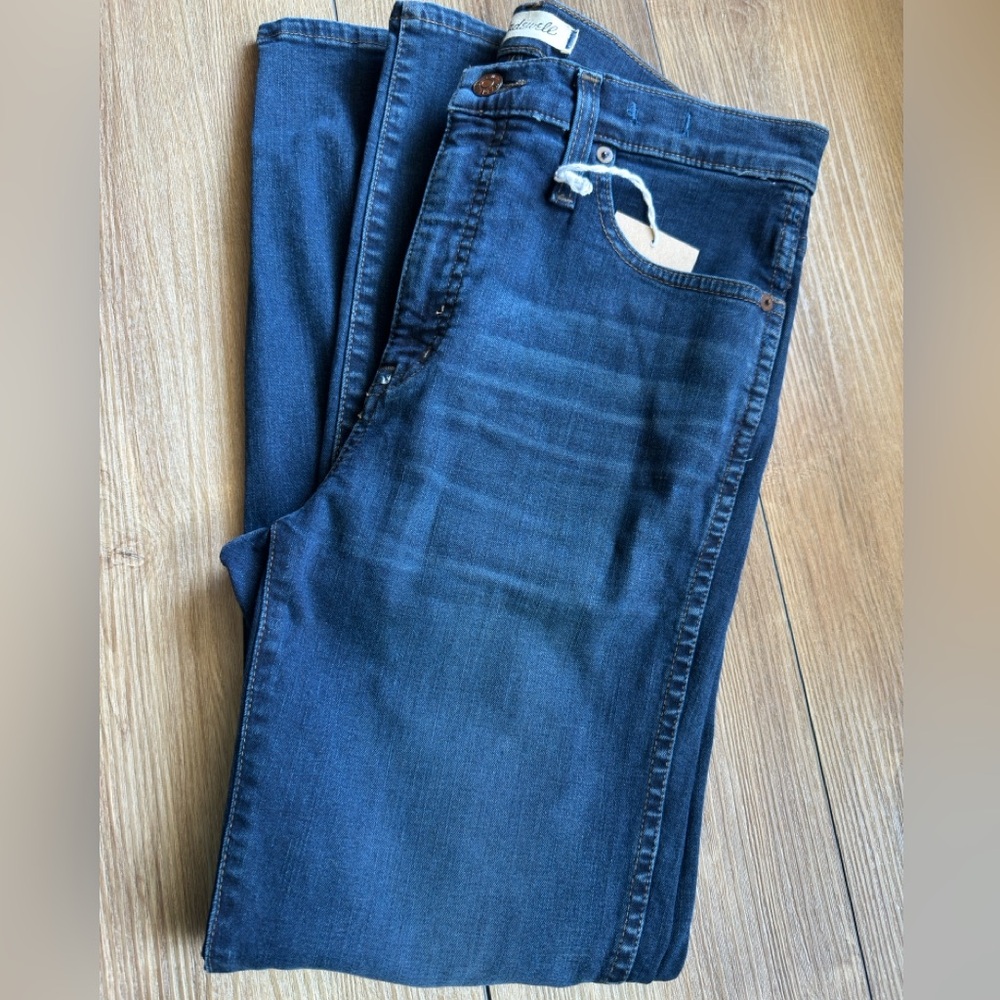 Madewell 10" High-Rise Skinny Jeans in Hayes Wash NWT